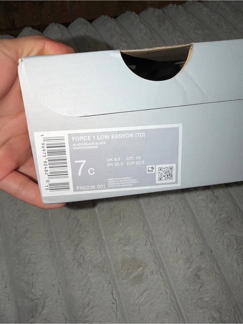 Toddler Black Nike Low-Top Sneakers
